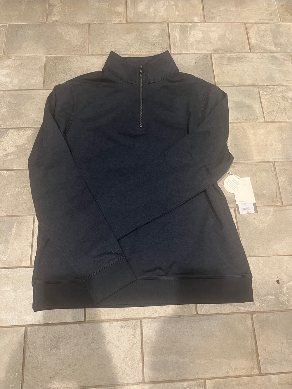 Vuori Men's Half-Zip Pullover - Midnight Heather